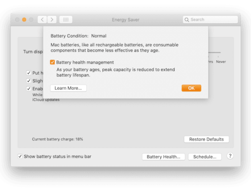 How to better manage your Mac’s battery health